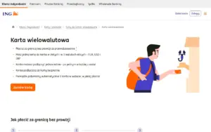 ING Karta wielowalutowa