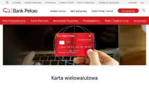 Pekao Karta wielowalutowa